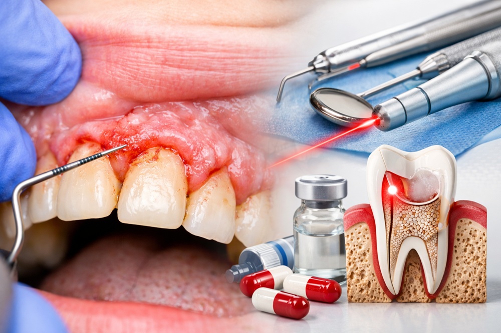 parodontoza avansata