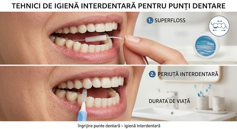 ingrijire punti dentare